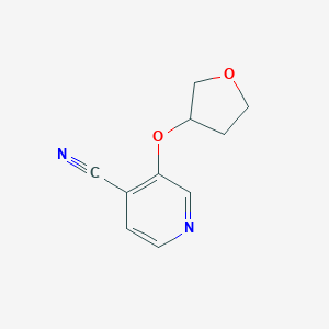 3-((tetrahydrofuran-3-yl)oxy)isonicotinonitrileͼƬ