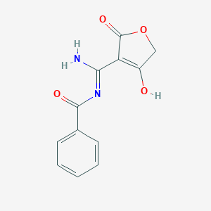 N-[(Z)-amino(2,4-dioxodihydrofuran-3(2H)-ylidene)methyl]benzamideͼƬ