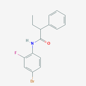 N-(4-bromo-2-fluorophenyl)-2-phenylbutanamideͼƬ