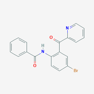 N-(4-Bromo-2-picolinoylphenyl)benzamideͼƬ