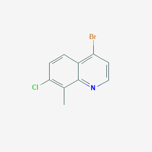 4-Bromo-7-chloro-8-methylquinolineͼƬ