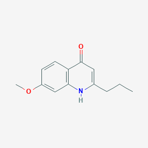 4-Hydroxy-7-methoxy-2-propylquinolineͼƬ