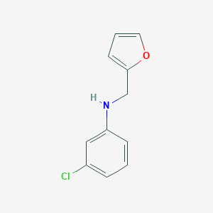 3-chloro-N-(furan-2-ylmethyl)anilineͼƬ