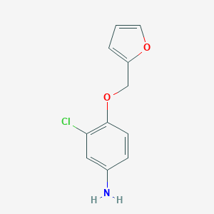 3-chloro-4-(furan-2-ylmethoxy)anilineͼƬ