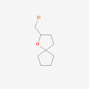 2-(Bromomethyl)-1-oxaspiro[4,4]nonaneͼƬ