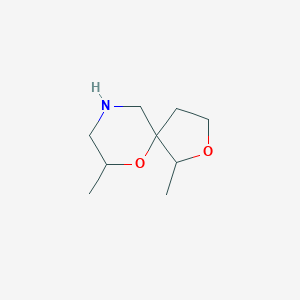 1,7-dimethyl-2,6-dioxa-9-azaspiro[4,5]decaneͼƬ