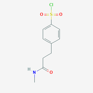 4-(2-Methylcarbamoyl-ethyl)-benzenesulfonyl chlorideͼƬ