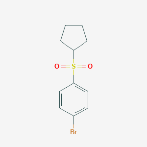 1-Bromo-4-(cyclopentylsulfonyl)benzeneͼƬ