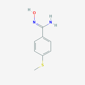 N'-hydroxy-4-(methylsulfanyl)benzenecarboximidamideͼƬ