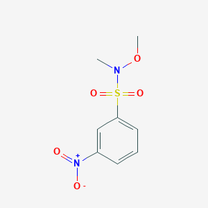 N-Methoxy-N-methyl-3-nitrobenzene-1-sulfonamideͼƬ