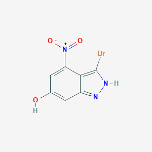 3-Bromo-6-hydroxy-4-nitro-1H-indazoleͼƬ