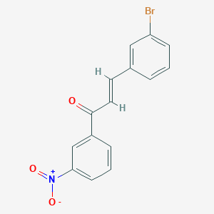 (2E)-3-(3-bromophenyl)-1-(3-nitrophenyl)prop-2-en-1-oneͼƬ