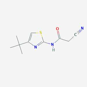 N-(4-tert-butyl-1,3-thiazol-2-yl)-2-cyanoacetamideͼƬ