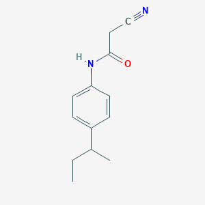 N-[4-(butan-2-yl)phenyl]-2-cyanoacetamideͼƬ