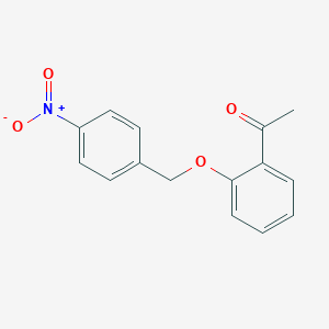 1-[2-[(4-Nitrophenyl)methoxy]phenyl]ethanoneͼƬ