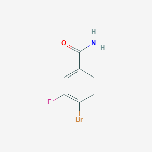 4-Bromo-3-fluorobenzamideͼƬ