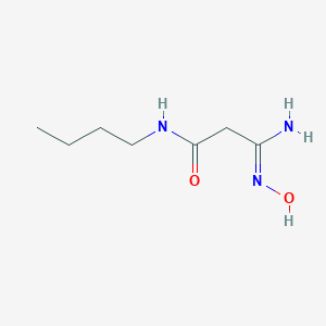 N-butyl-2-(N'-hydroxycarbamimidoyl)acetamideͼƬ