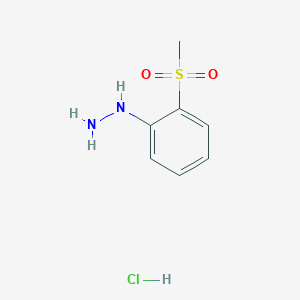 2-(Methylsulphonyl)phenylhydrazine HydrochlorideͼƬ