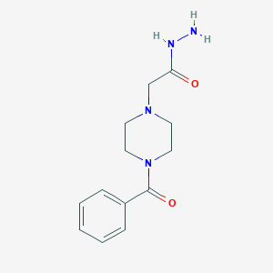 2-(4-Benzoylpiperazin-1-yl)acetohydrazideͼƬ