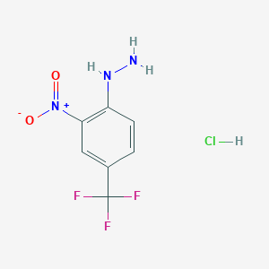 2-Nitro-4-(trifluoromethyl)phenylhydrazine Hydrochloride图片