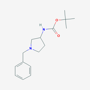 1-苄基-3-(Boc-氨基)吡咯烷图片