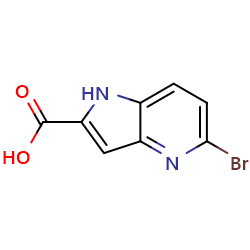 5-bromo-1H-pyrrolo[3,2-b]pyridine-2-carboxylicacidͼƬ