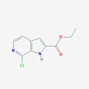 ethyl7-chloro-1H-pyrrolo[2,3-c]pyridine-2-carboxylateͼƬ