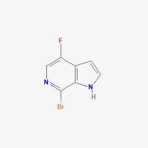 7-bromo-4-fluoro-1H-pyrrolo[2,3-c]pyridineͼƬ