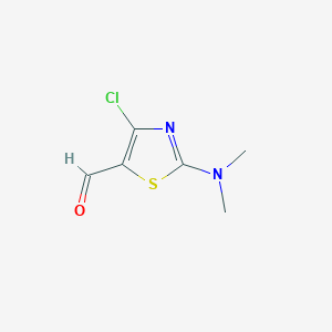 4-chloro-2-(dimethylamino)-1,3-thiazole-5-carbaldehydeͼƬ