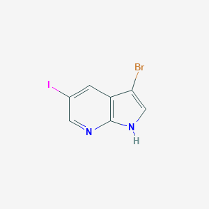 3-bromo-5-iodo-1H-pyrrolo[2,3-b]pyridine图片