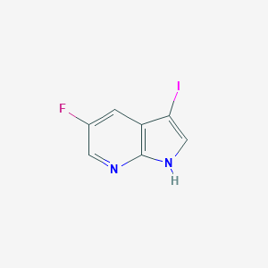 5-fluoro-3-iodo-1H-pyrrolo[2,3-b]pyridineͼƬ