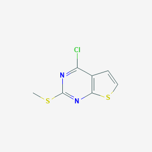 4-Chloro-2-(methylthio)thieno[2,3-d]pyrimidineͼƬ