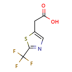 2-[2-(trifluoromethyl)-1,3-thiazol-5-yl]aceticacidͼƬ