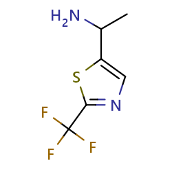 1-[2-(trifluoromethyl)-1,3-thiazol-5-yl]ethan-1-amineͼƬ