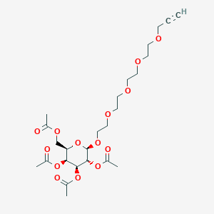 Propargyl-PEG5-tetra-Ac-beta-D-galactoseͼƬ