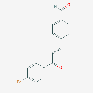 4-[3-(4-bromophenyl)-3-oxo-1-propenyl]benzenecarbaldehydeͼƬ