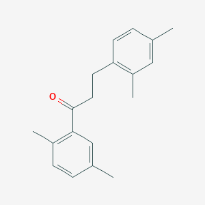 2',5'-dimethyl-3-(2,4-dimethylphenyl)propiophenone图片