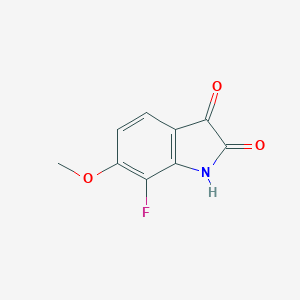 7-FLUORO-6-METHOXYINDOLINE-2,3-DIONEͼƬ