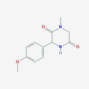 3-(4-methoxyphenyl)-1-methylpiperazine-2,5-dioneͼƬ