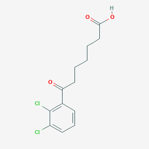 7-(2,3-dichlorophenyl)-7-oxoheptanoic acidͼƬ