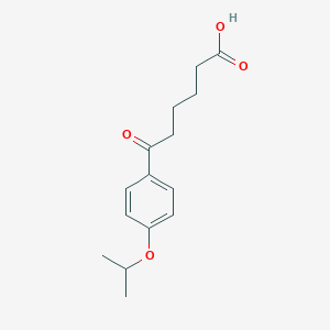 6-Oxo-6-(4-isopropoxyphenyl)hexanoic acid图片