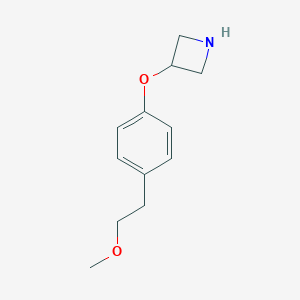 3-Azetidinyl 4-(2-methoxyethyl)phenyl etherͼƬ