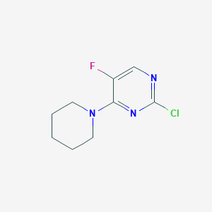 2-Chloro-5-fluoro-4-piperidin-1-ylpyrimidineͼƬ