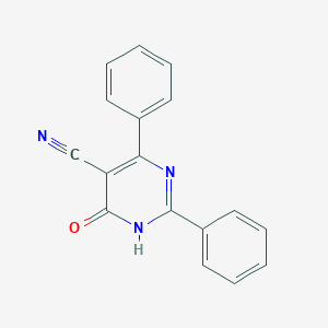 4-hydroxy-2,6-diphenyl-5-pyrimidinecarbonitrileͼƬ
