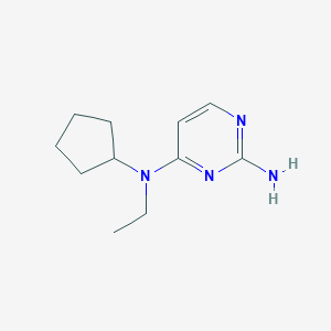 N4-cyclopentyl-N4-ethylpyrimidine-2,4-diamineͼƬ