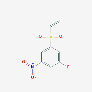 1-(ethenesulfonyl)-3-fluoro-5-nitrobenzeneͼƬ