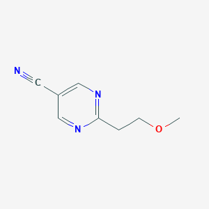 2-(2-methoxyethyl)-5-pyrimidinecarbonitrileͼƬ