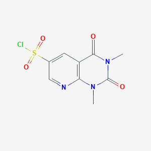 1,3-Dimethyl-2,4-dioxo-1H,2H,3H,4H-pyrido[2,3-d]pyrimidine-6-sulfonyl ChlorideͼƬ