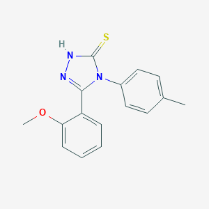 5-(2-Methoxyphenyl)-4-(4-methylphenyl)-4H-1,2,4-triazole-3-thiolͼƬ