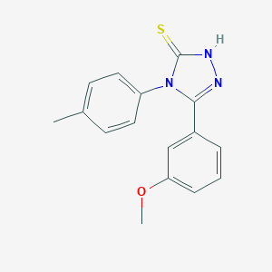 5-(3-Methoxyphenyl)-4-(4-methylphenyl)-4H-1,2,4-triazole-3-thiolͼƬ